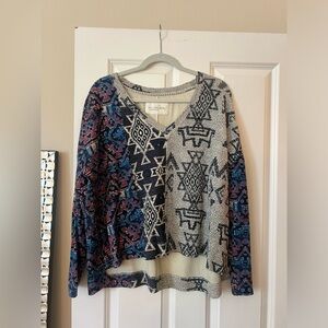Anthropologie long-sleeved sweater